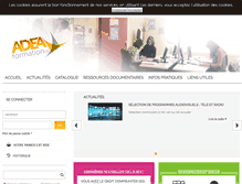 Tablet Screenshot of crd.adea-formation.com